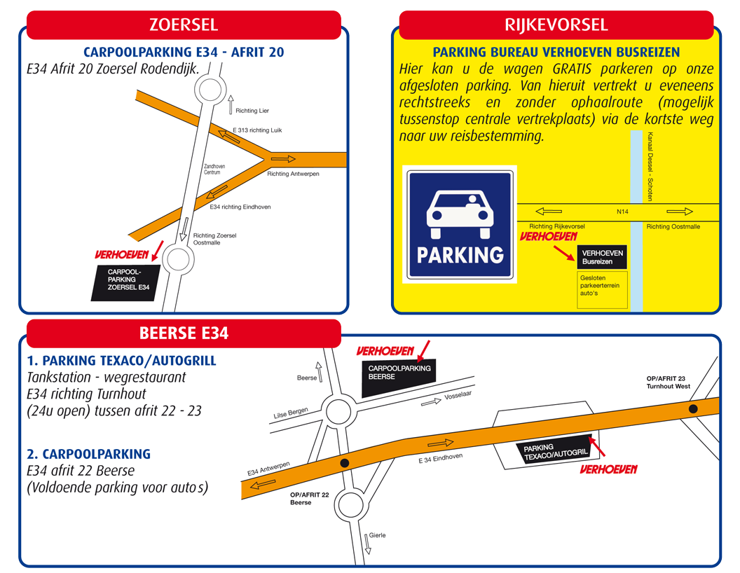 Rechtstreeks rijden en tijd besparen!