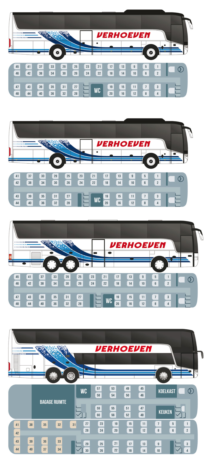 ONZE AUTOCARS