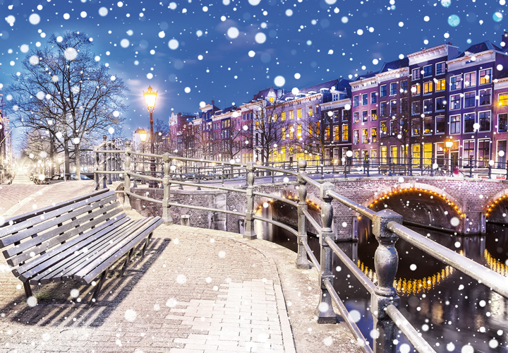 Amsterdam in kerstsfeer