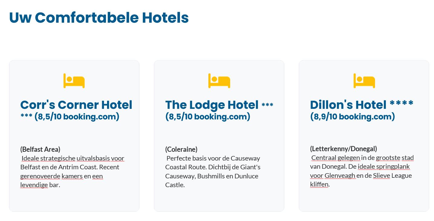 hotels beschrijving en beoordeling